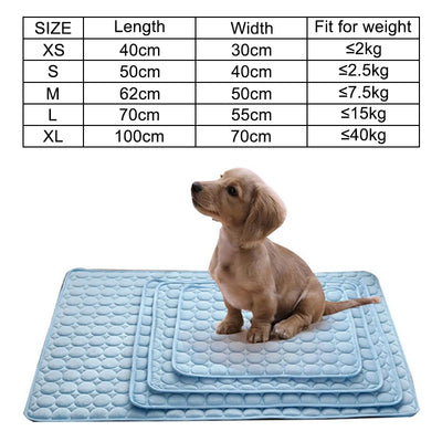 Summer Cooling Pad Mat for Dogs